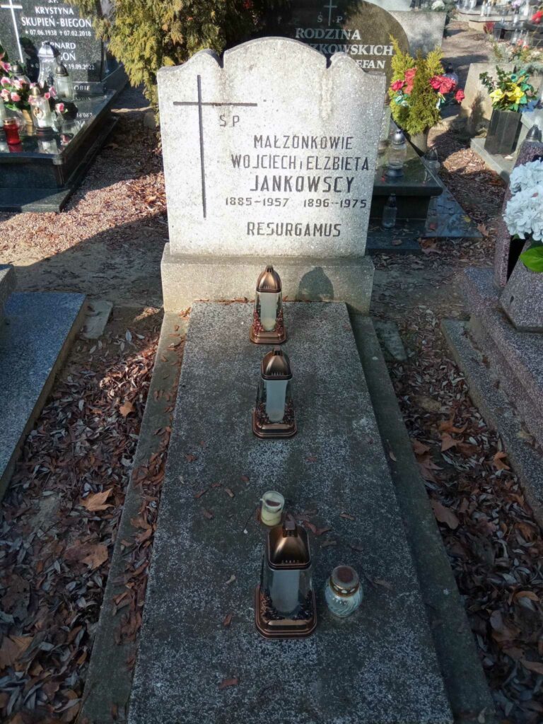 Wojciech Jankowski - cmentarz górczyński w Poznaniu (zdjęcie udostępnił Hieronim Pawelec)