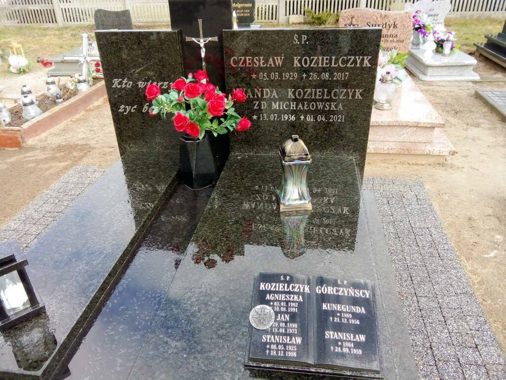 Jan Kozielczyk - cmentarz parafialny we Wszembórzu (zdjęcie udostępnił Remigiusz Maćkowiak)