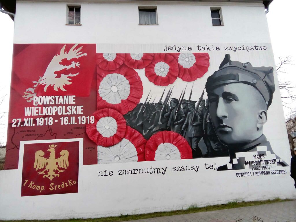 Mural Środa Wielkopolska (zdjęcie udostępnił Remigiusz Maćkowiak)