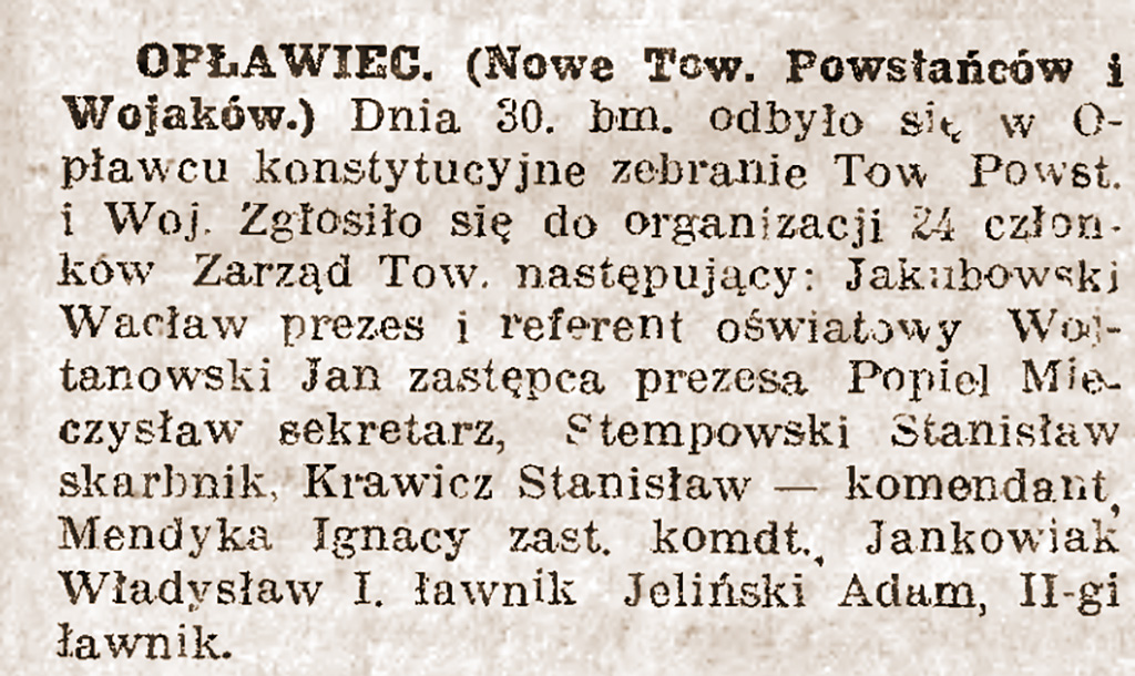 Wacław Jakubowski - Dziennik Bydgoski nr 26 z 2.02.1927 r.