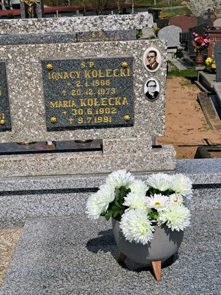 Ignacy Kołecki (cmentarz w w Miłomłynie, powiat Ostróda, woj. Warmińsko-mazurskie) - zdjęcie udostępnił Radek Kołecki