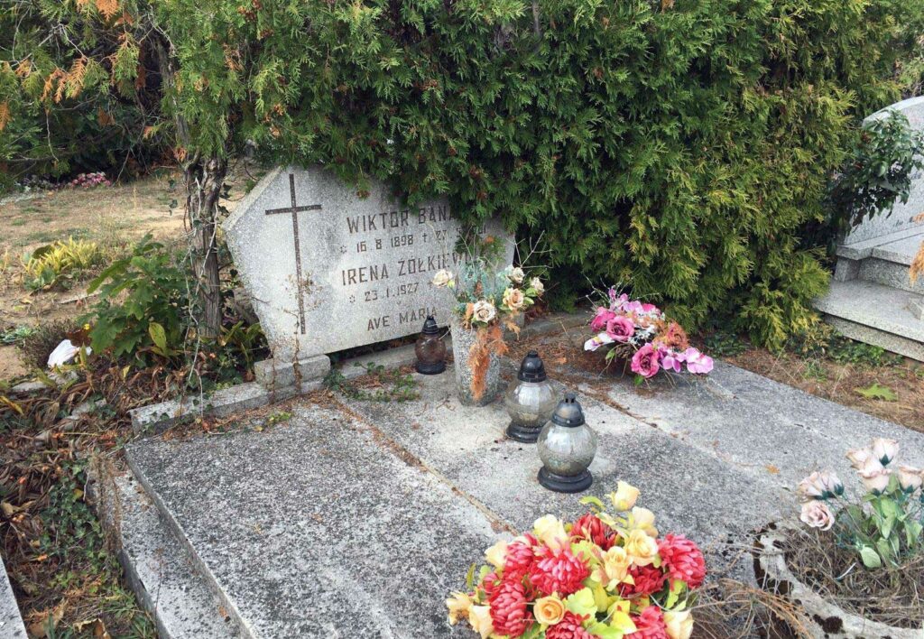 Wiktor Banasik - cmentarz Junikowski w Poznaniu