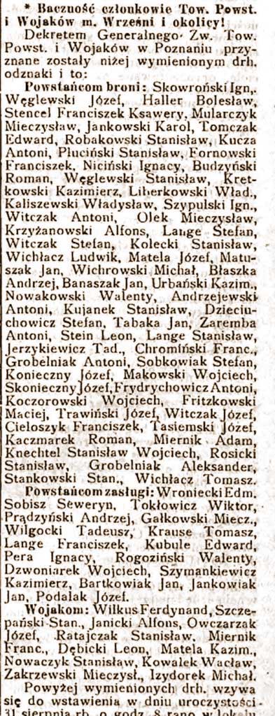Franciszek Fornowski - Orędownik Wrzesiński nr 98 z 21.08.1924 r.