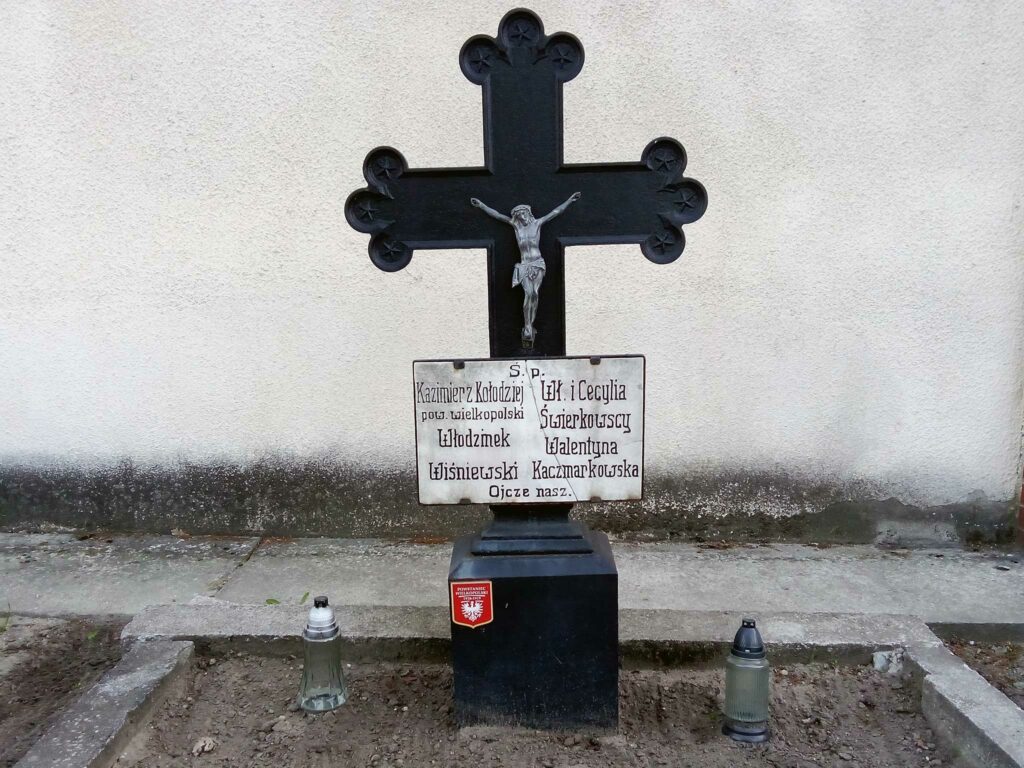 Kazimierz Kołodziej - cmentarz parafialny we Wrześni (zdjęcie udostępnił Remigiusz Maćkowiak)