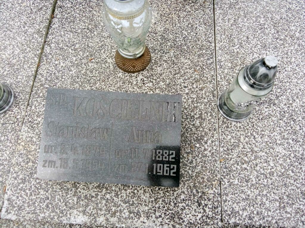 Stanisław Kościelniak - cmentarz parafialny w Węgierkach (zdjęcie udostępnił Remigiusz Maćkowiak)