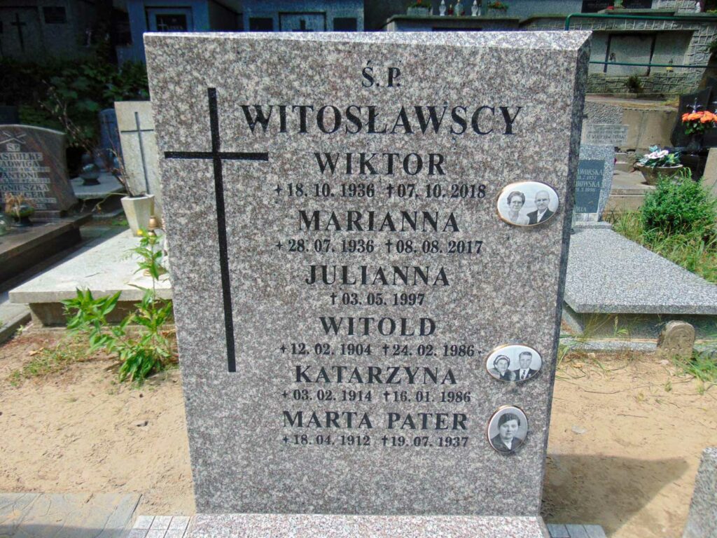 Witold Witosławski  - cmentarz witomiński w Gdyni