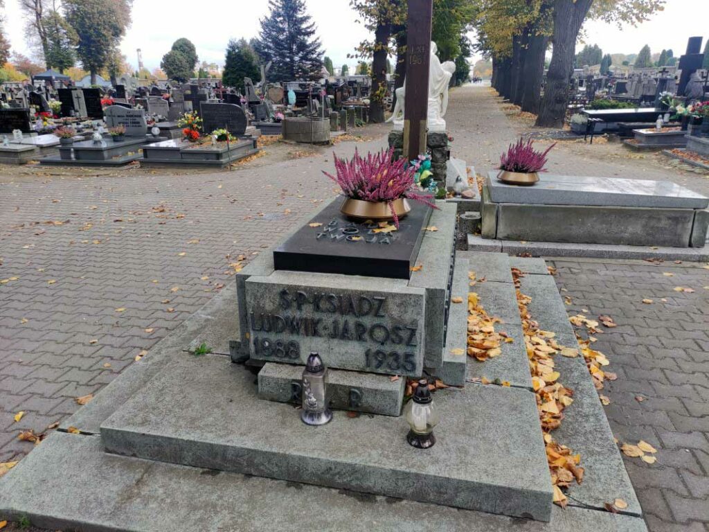 Ludwik Jarosz - cmentarz przy ul. Limanowskiego w Ostrowie Wielkopolskim