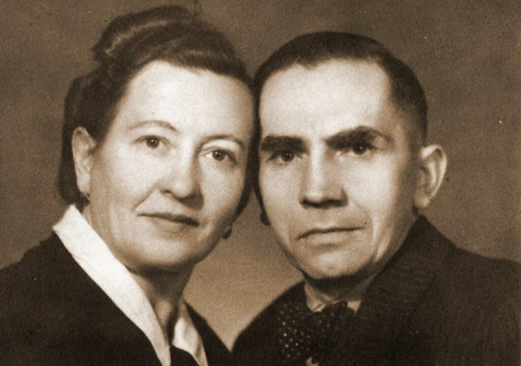 Antoni Frydrychowicz z żoną (ze zbiorów rodzinnych p. Smodlibowskich)