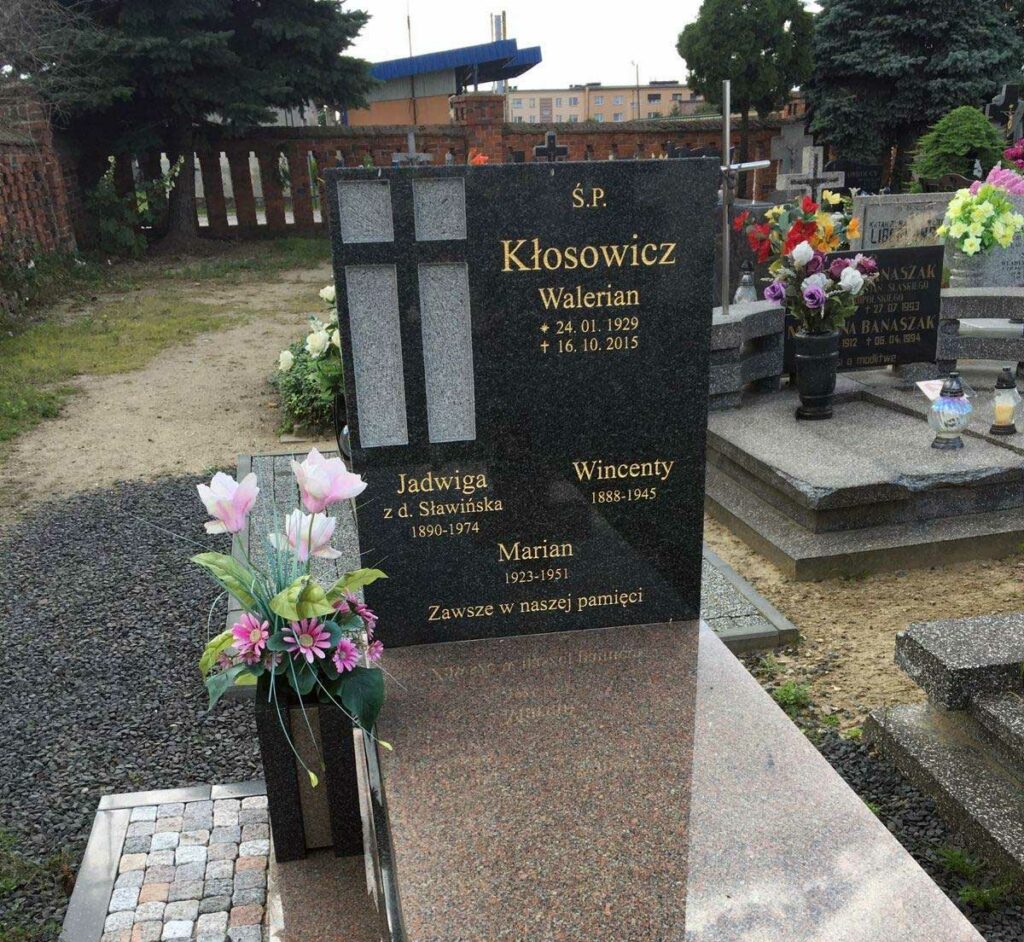 Wincenty Kłosowicz - cmentarz w Miłosławiu