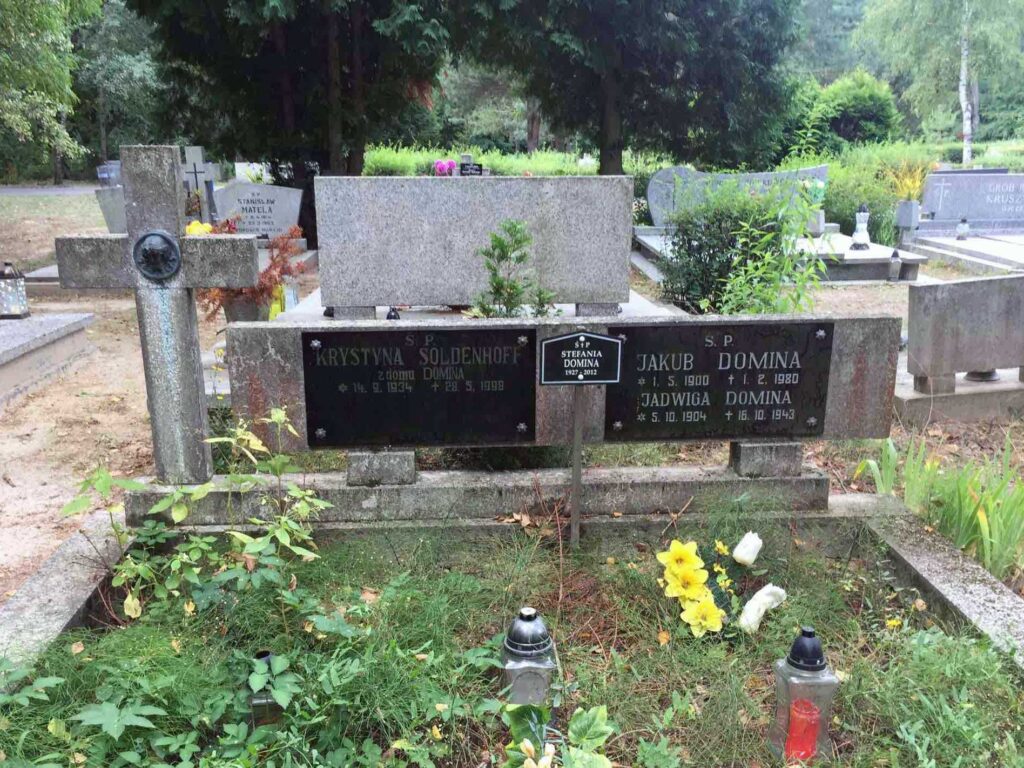 Jakub Domina - cmentarz na Miłostowie w Poznaniu