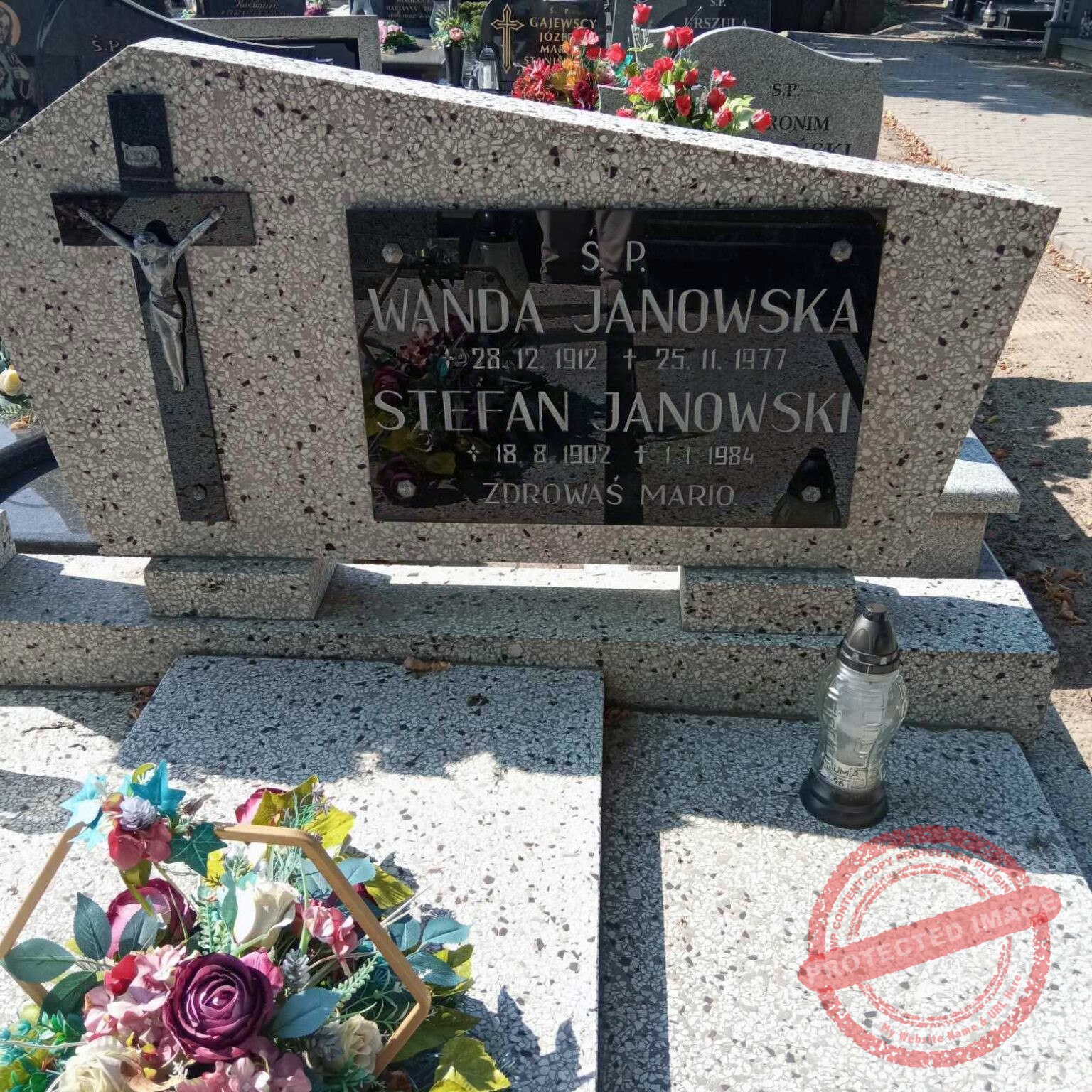 Stefan Janowski - cmentarz w Kotlinie (zdjęcie udostępnił Hieronim Pawelec)