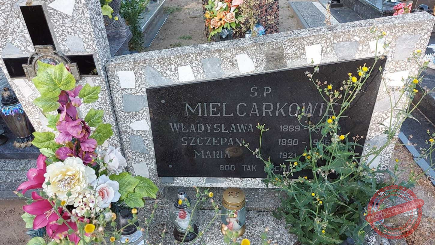 Szczepan Mielcarek - cmentarz parafialny we Wrześni