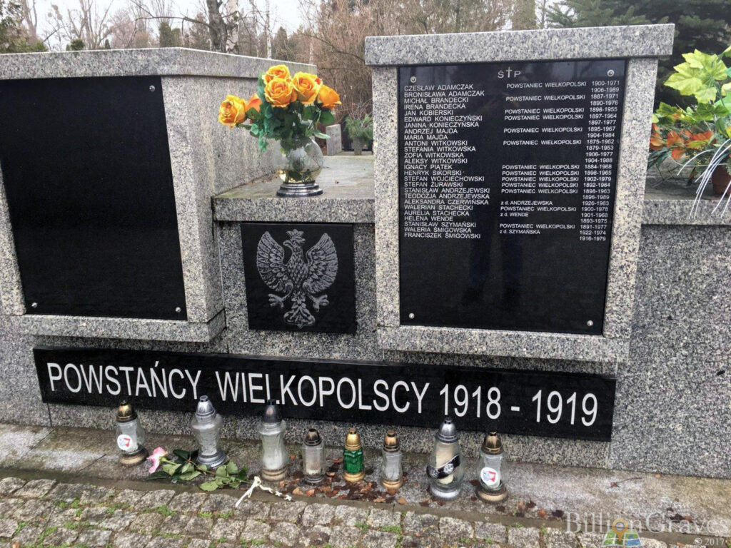Stanisław Szymański - cmentarz na Junikowie w Poznaniu