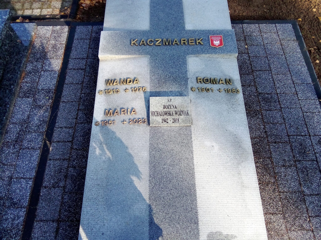 Roman Kaczmarek - cmentarz komunalny we Wrześni (zdjęcie udostępnił Remigiusz Maćkowiak)