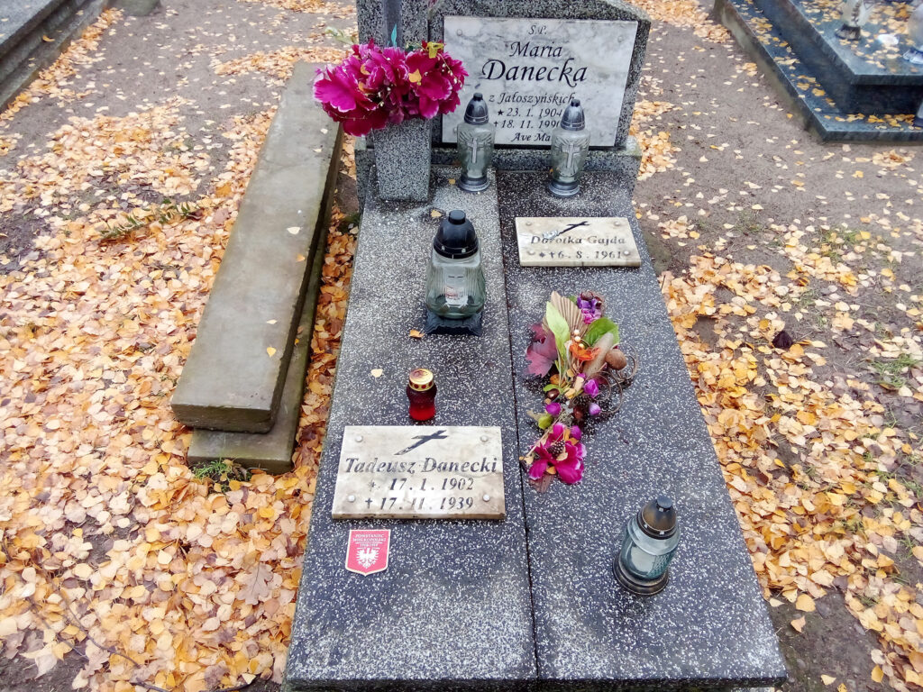 Tadeusz Danecki - cmentarz komunalny we Wrześni (zdjęcie udostępnił Remigiusz Maćkowiak)