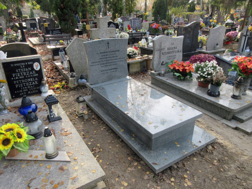 Zygmunt Stanikowski  - cmentarz komunalny w Gorzowie Wielkopolskim - grób odnowiony z inicjatywy TPPW Koło Gorzów