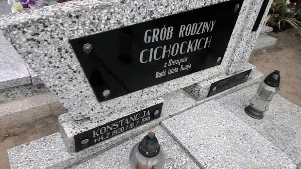 Józef Cichocki - cmentarz parafialny w Lubiniu