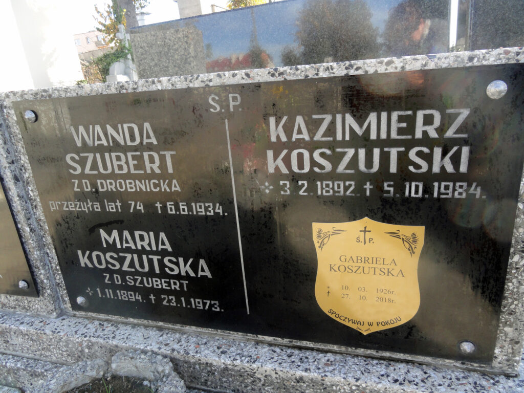 Kazimierz Koszutski - cmentarz w Kępnie