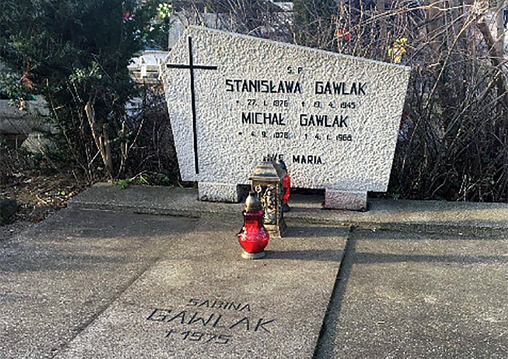 Michał Gawlak - cmentarz junikowski w Poznaniu