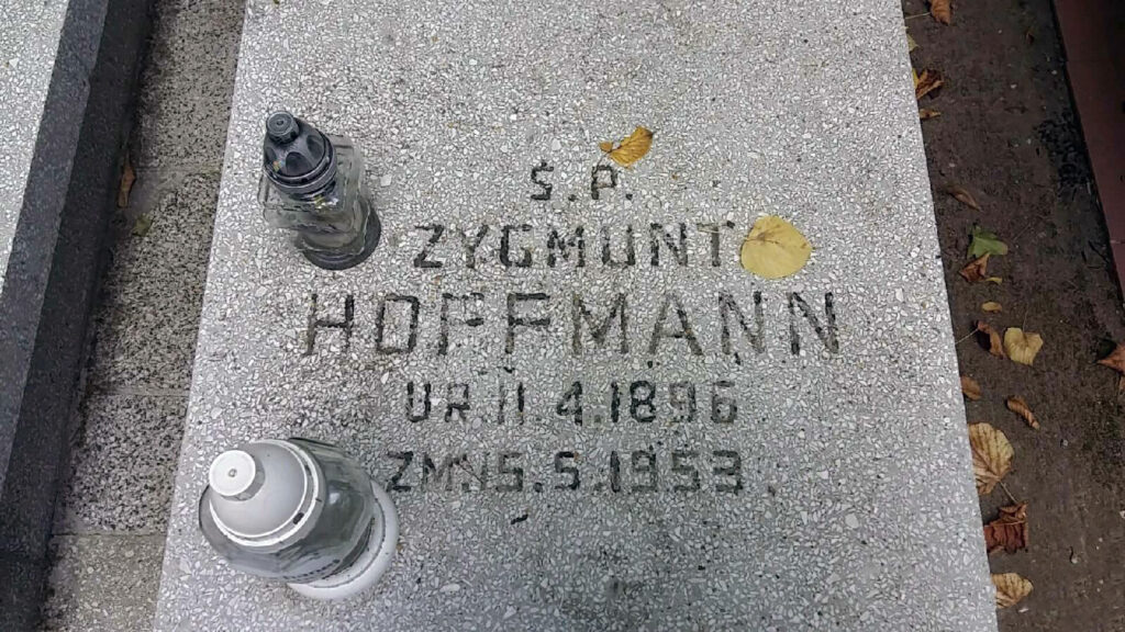 Zygmunt Hoffmann - cmentarz Centralny w Szczecinie