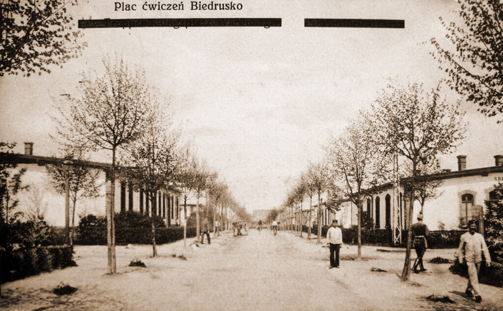 Franciszek Kęsy - plac ćwiczeń w Biedrusku rok 1924 (zdjęcie udostępnił Krzysztof Nowak)
