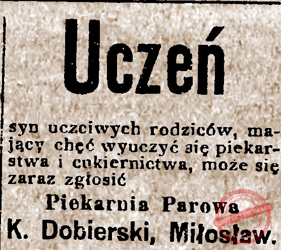 Ksawery Dobierski - Orędownik Wrzesiński  nr 71 z 21.06.1927 r.