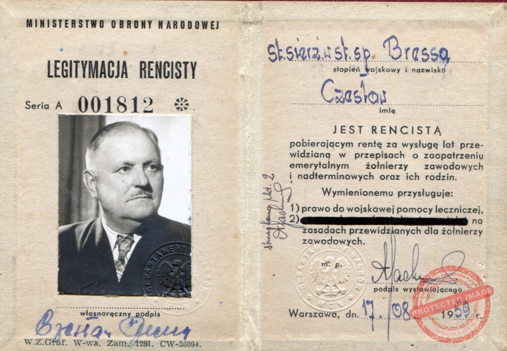 Czesław Bressa (zdjęcie udostępnił Remigiusz Maćkowiak)