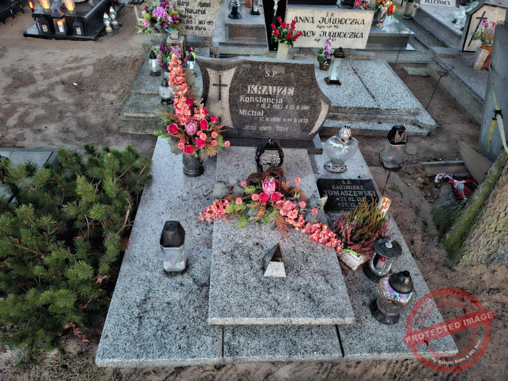 Michał Krause - cmentarz komunalny we Wrześni (zdjęcie udostępnił Jarosław Dominik Górski)